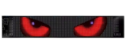 Pantalla Ojos Led Matrix Panorámica Grande🚘